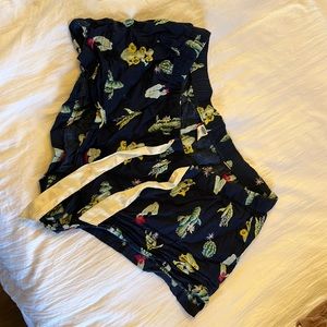 Old Navy Cactus Pajama Shorts